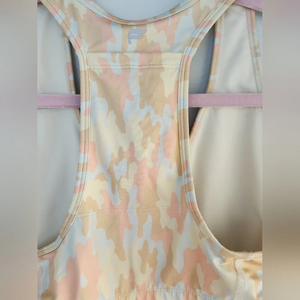 Fabletics On-The-Go Zip Sports Bra – Micro Camo – Size Small - Medium Impact - Picture 5 of 5